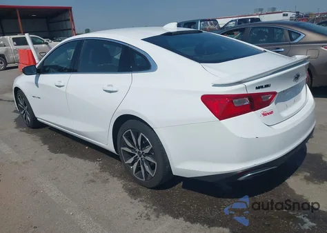 2021 Chevrolet Malibu Fwd Rs из США, поврежденный, VIN 1G1ZG5ST7MF034567